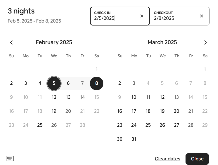 airbnb occupancy rates